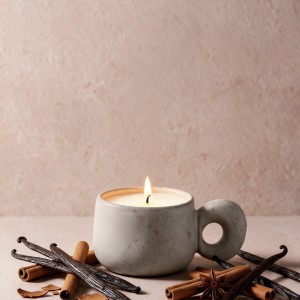 SPICED APPLE (Japandi mug) BOUGIE PARFUMÉE