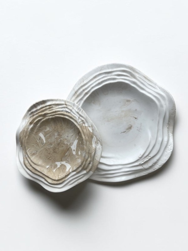 Mandina (plateau en jesmonite)